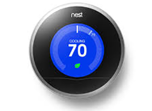 Blue WiFi Nest Thermostat